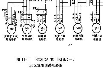 B2012A系列龍門(mén)刨床<b class='flag-5'>電氣控制線(xiàn)路圖</b>