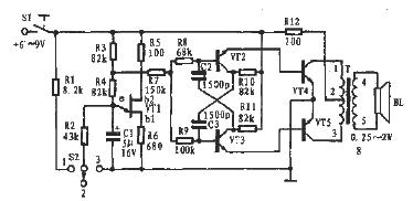 变<b class='flag-5'>节奏</b>的<b class='flag-5'>音响</b>电路及制作
