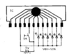 闪光追逐<b class='flag-5'>彩灯</b><b class='flag-5'>电路</b>及<b class='flag-5'>制作</b>