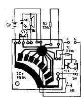 <b class='flag-5'>門鈴</b>、防盜兩用<b class='flag-5'>電路</b>及<b class='flag-5'>制作</b>