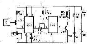 高壓<b class='flag-5'>報(bào)警器</b>電路及<b class='flag-5'>制作</b>