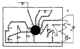 <b class='flag-5'>感應(yīng)</b>式自動(dòng)<b class='flag-5'>門鈴</b>電路圖