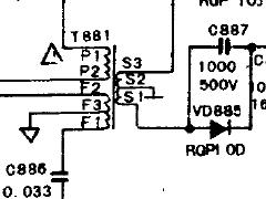 熊貓C64<b class='flag-5'>P88</b>彩電電路圖