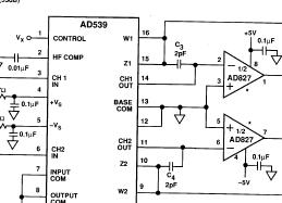带55dB<b class='flag-5'>动态</b><b class='flag-5'>范围</b>的电压控制<b class='flag-5'>放大器</b>的应用