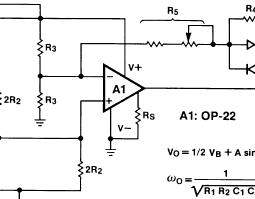 OP-22在單電源<b class='flag-5'>維</b><b class='flag-5'>恩</b>電橋<b class='flag-5'>振蕩器</b>電路中的應(yīng)用