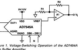 在<b class='flag-5'>單</b><b class='flag-5'>電源</b><b class='flag-5'>5V</b>和<b class='flag-5'>12V</b>系統(tǒng)中<b class='flag-5'>12</b><b class='flag-5'>位</b>電壓輸出D A轉(zhuǎn)換器的應(yīng)用