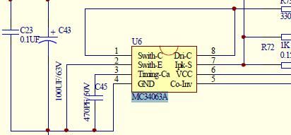 <b class='flag-5'>MC34063A</b>應用<b class='flag-5'>電路</b>