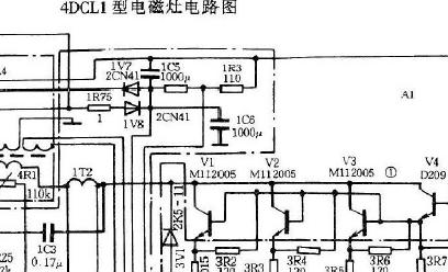 凯歌4DCL-1<b>电磁炉</b><b>电路图</b>