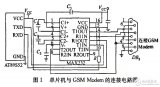 基于<b class='flag-5'>GSM</b> Modem和<b class='flag-5'>单片机</b>的通信设计