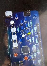 自己做了一個電路板，芯片用的是stm32。#開源集結號 #單片機 #pcb設計 