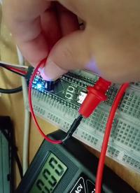 最小系統(tǒng)測(cè)試，使用商家給的測(cè)試程序，在stm32cubemx上打開(kāi)引腳推挽輸出高電平，依次測(cè)量引腳上的電平