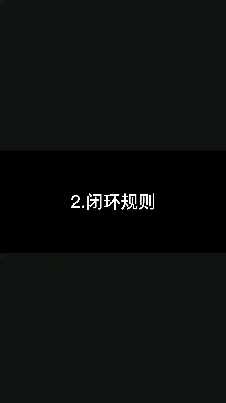 閉環(huán)規(guī)則不是屏蔽規(guī)則!請(qǐng)審核自習(xí)審查我沒有重復(fù)!