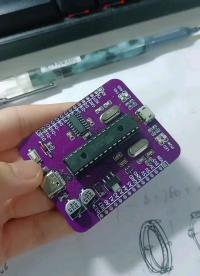 #硬声新人计划 arduino自制板测试成功