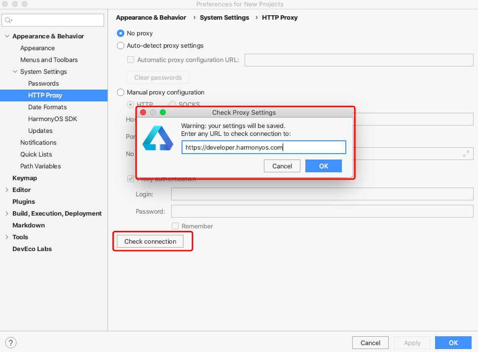MacOS DevEco Studio 无法下载 HarmonyOS SDK-开源基础软件社区