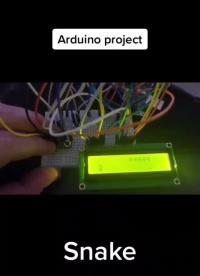 1602屏幕配合arduino玩貪吃蛇