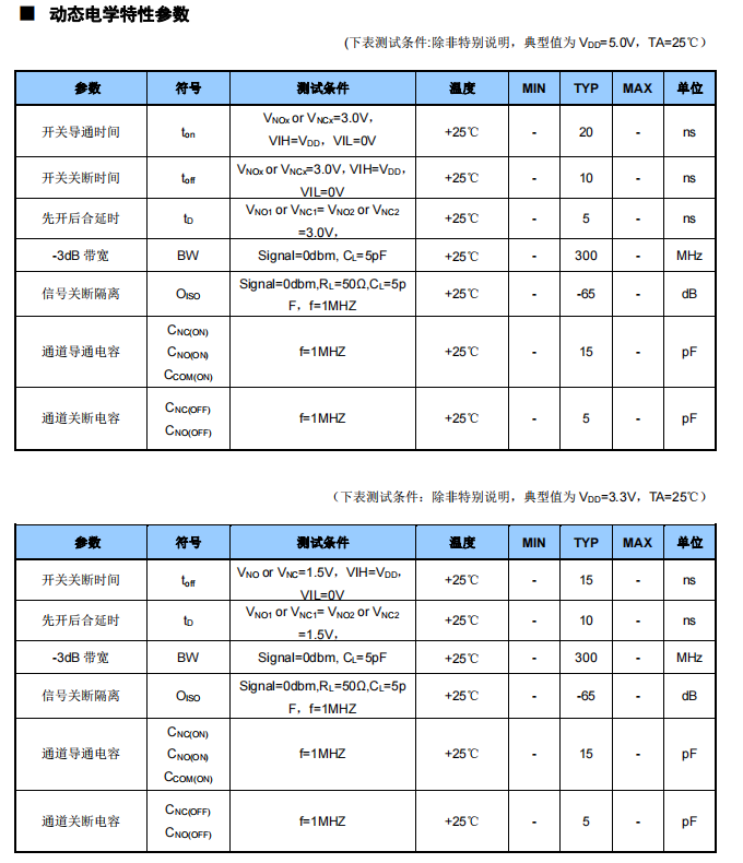 模拟开关