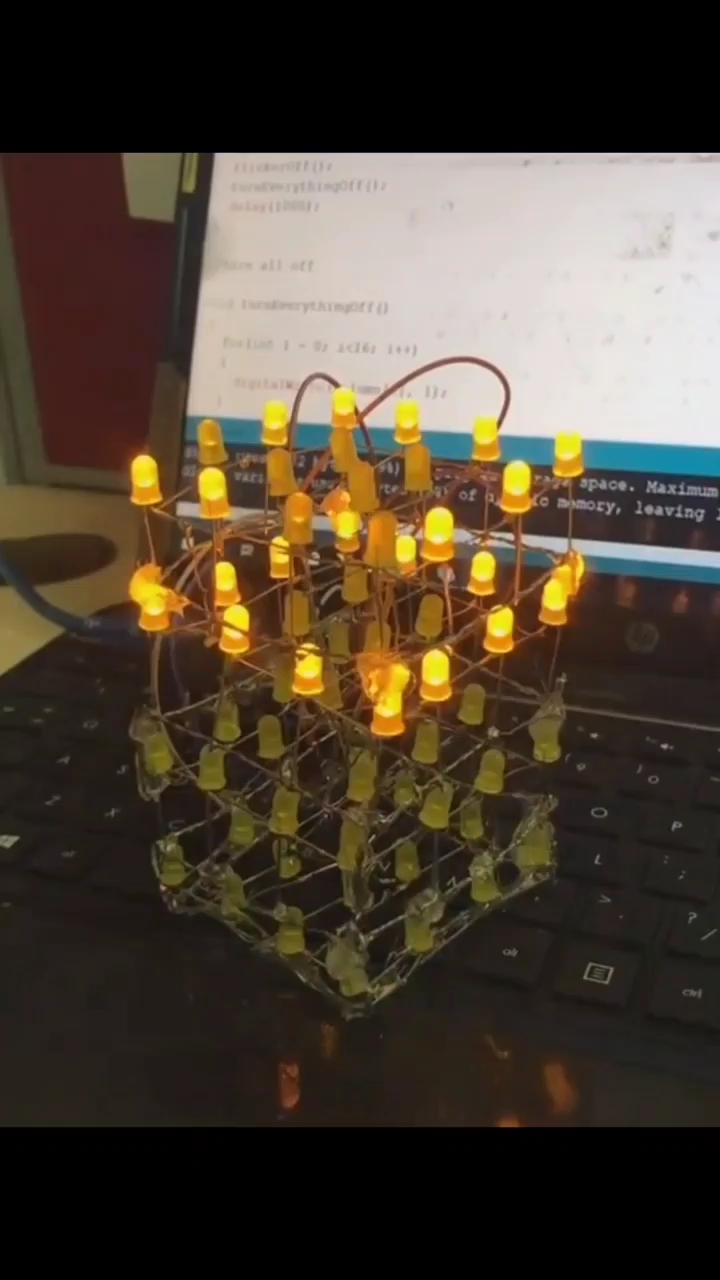 arduino實現一個簡易光立方