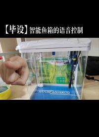畢設，智能魚箱的語音控制 #那些年我們做的畢業設計 