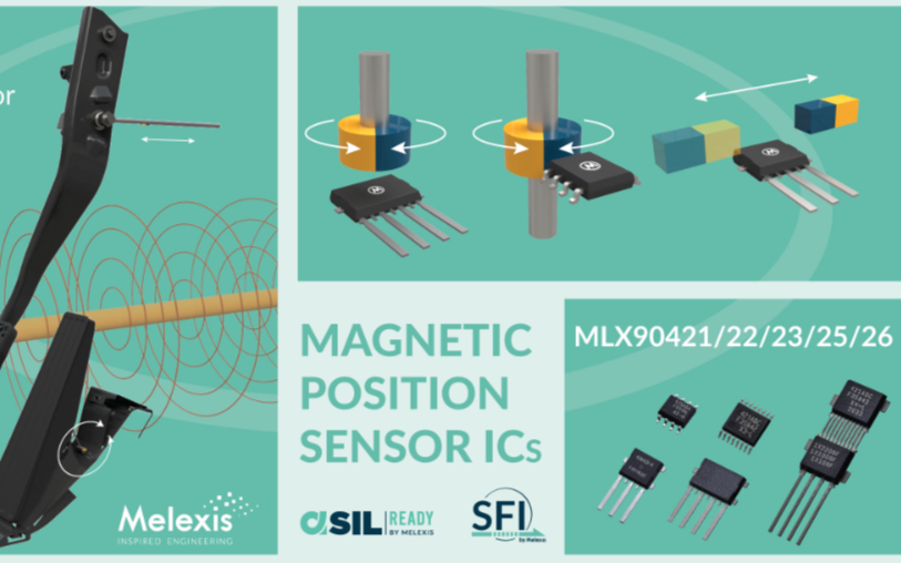 Melexis 推出新款3D磁性位置傳感器芯片，重新定義市場格局