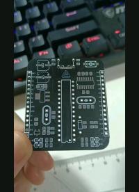 基于ATMega328p的AVR单片机pcbd打样设计展示#pcb设计 