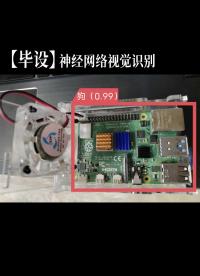 畢設，神經網絡視覺識別#那些年我們做的畢業設計 