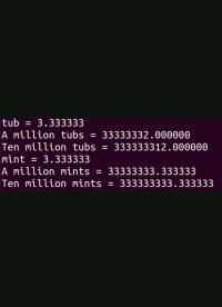 22/6/25。關(guān)于C++中float類型精度損失的實(shí)驗(yàn)現(xiàn)象。