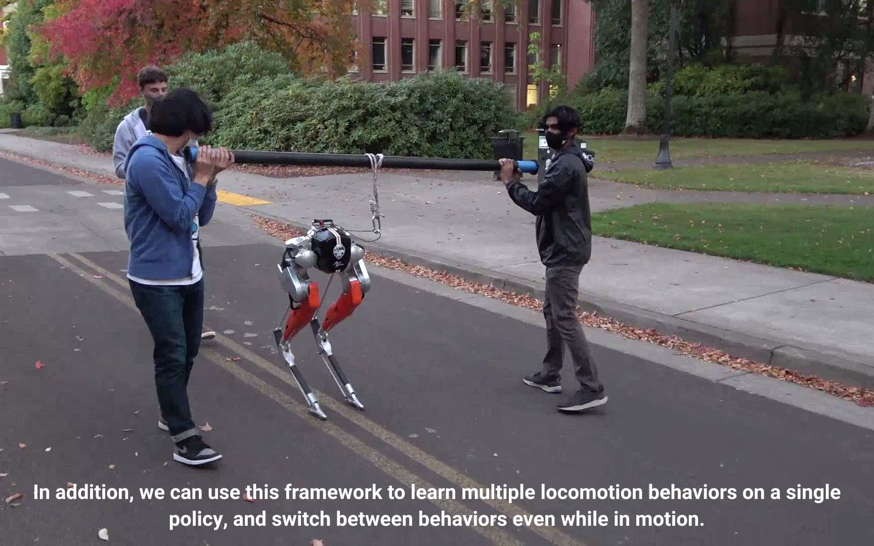 OSU 双足机器人Cassie 通过人工智能学习行走，跳跃，上下楼梯以及各种奇特的步伐