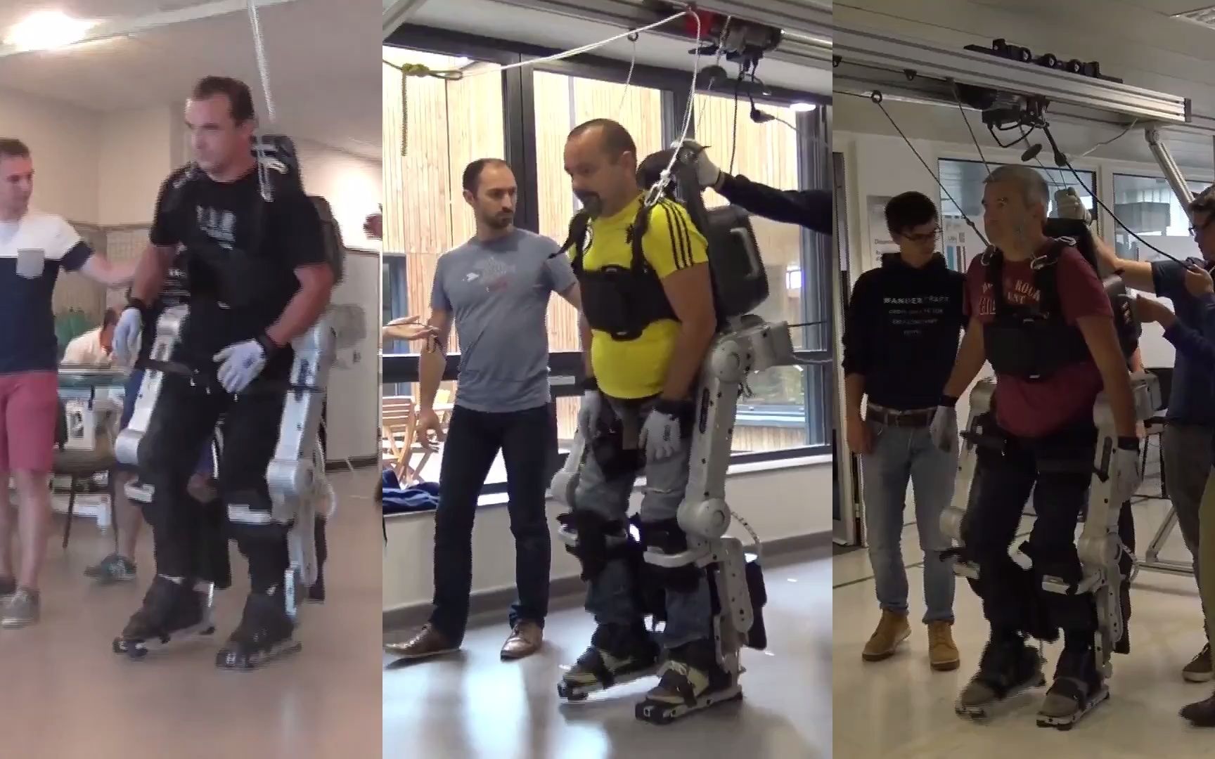 UMICH 双足机器人技术在医疗外骨骼机器人中的运用的真机模拟