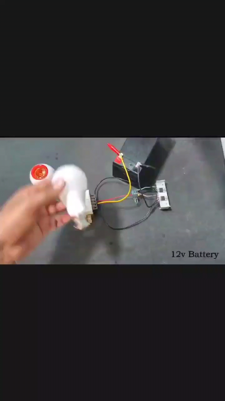 10段式音乐无功LED追逐器vu表电路（第三节）