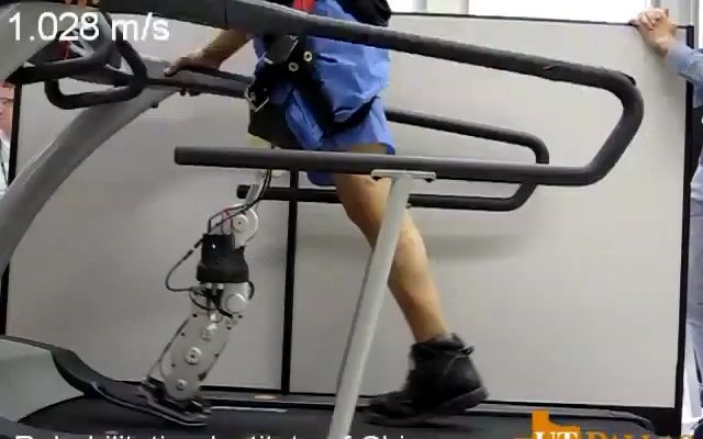 UMICH 双足机器人技术在医疗领域的运用--用于辅助残疾人行走的仿生机械腿