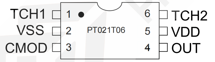 PT021蓝牙耳机专用触摸芯片概述及特性