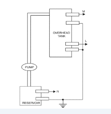 低成本水泵控制器的电路图