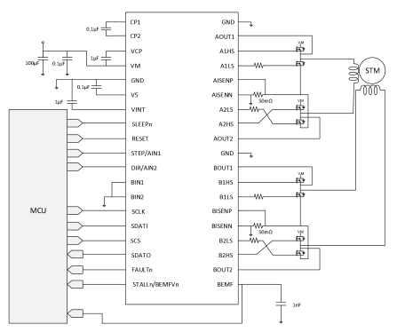 步进电机控制器MS35711T概述、特点及应用