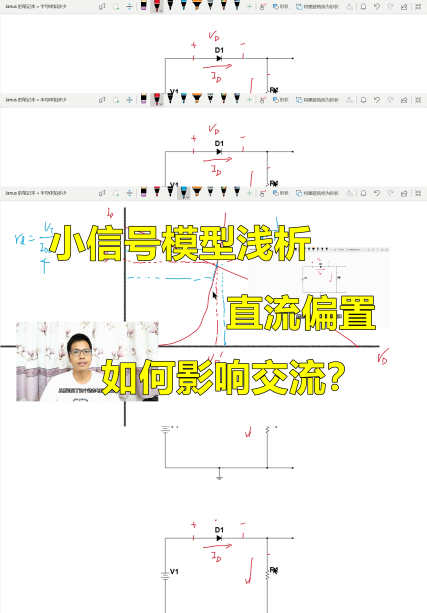 小信号模型有多小？浅谈直流偏置对交流的影响#硬件设计遇到过哪些坑？ 