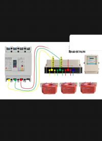 三相四線制電表互感器接線圖

