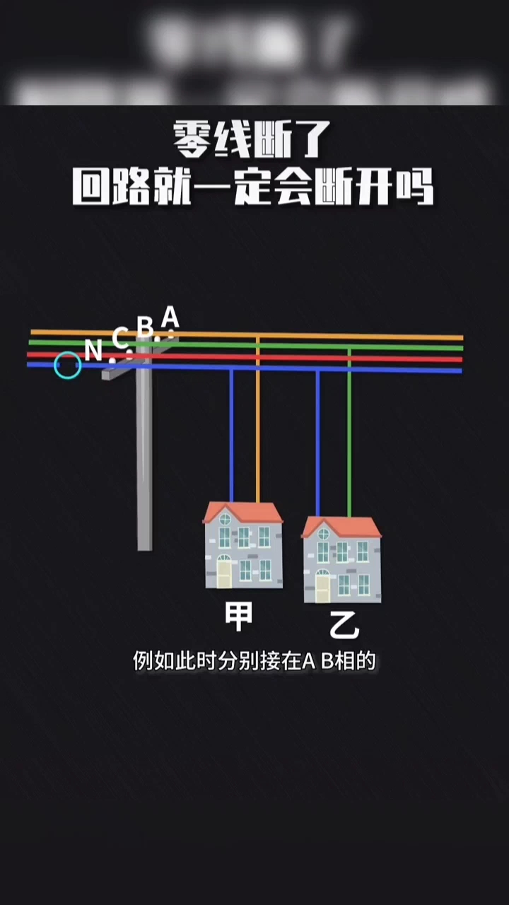 零線斷了，回路就一定能斷開嗎？