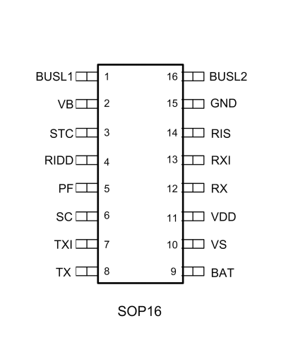 M-Bus從站收發(fā)電路MS721概述及特點(diǎn)