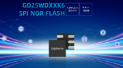   兆易創新1.2mm×1.2mm USON6 GD25WDxxK6 SPI NOR Flash產品系列問世，“超小尺寸、超輕薄、寬電壓”持續領跑市場