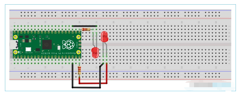 使用MicroPython在Raspberry Pi上通過雙核編程的多線程控制LED