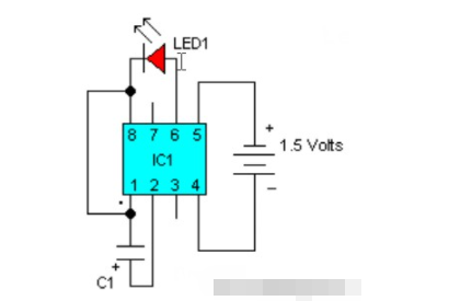 基于LM3909的LED闪光灯电路