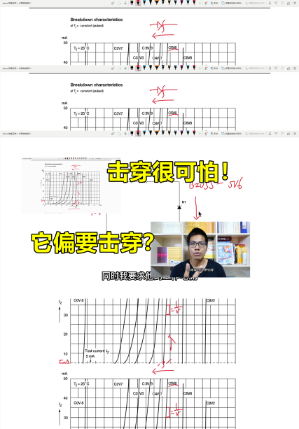 击穿很可怕！可它偏要击穿：简易稳压电路设计#跟着UP主一起创作吧 