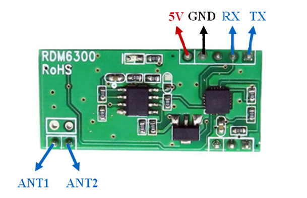 将RDM6300 RFID阅读器与Arduino连接的方式