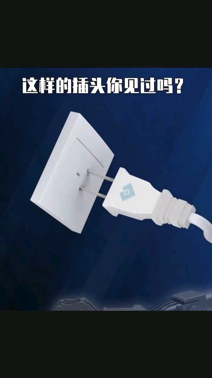 這樣的插頭你見過嗎