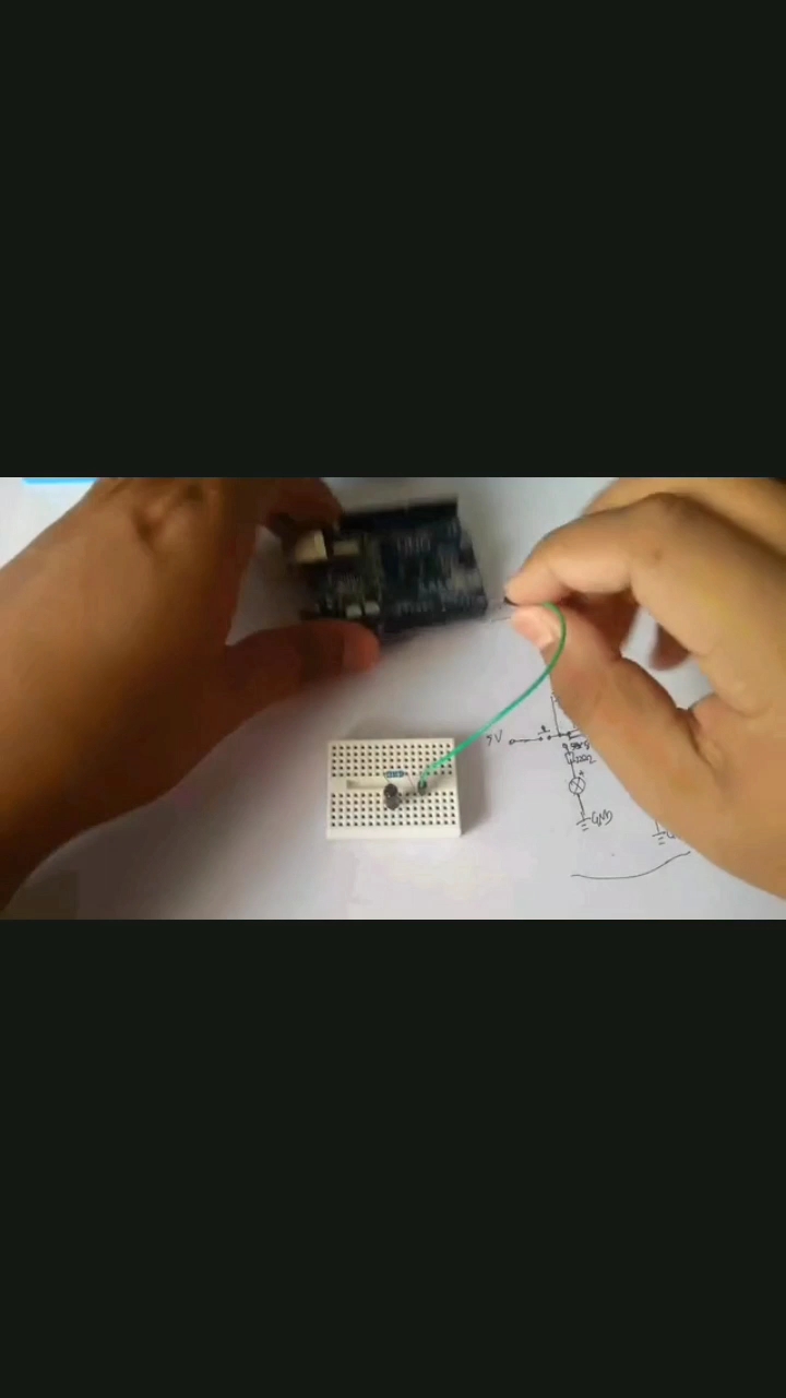 arduino红外报警器试验，硬件电路搭建