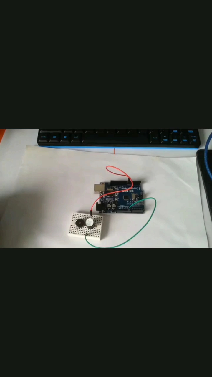 arduino蜂鸣器实验