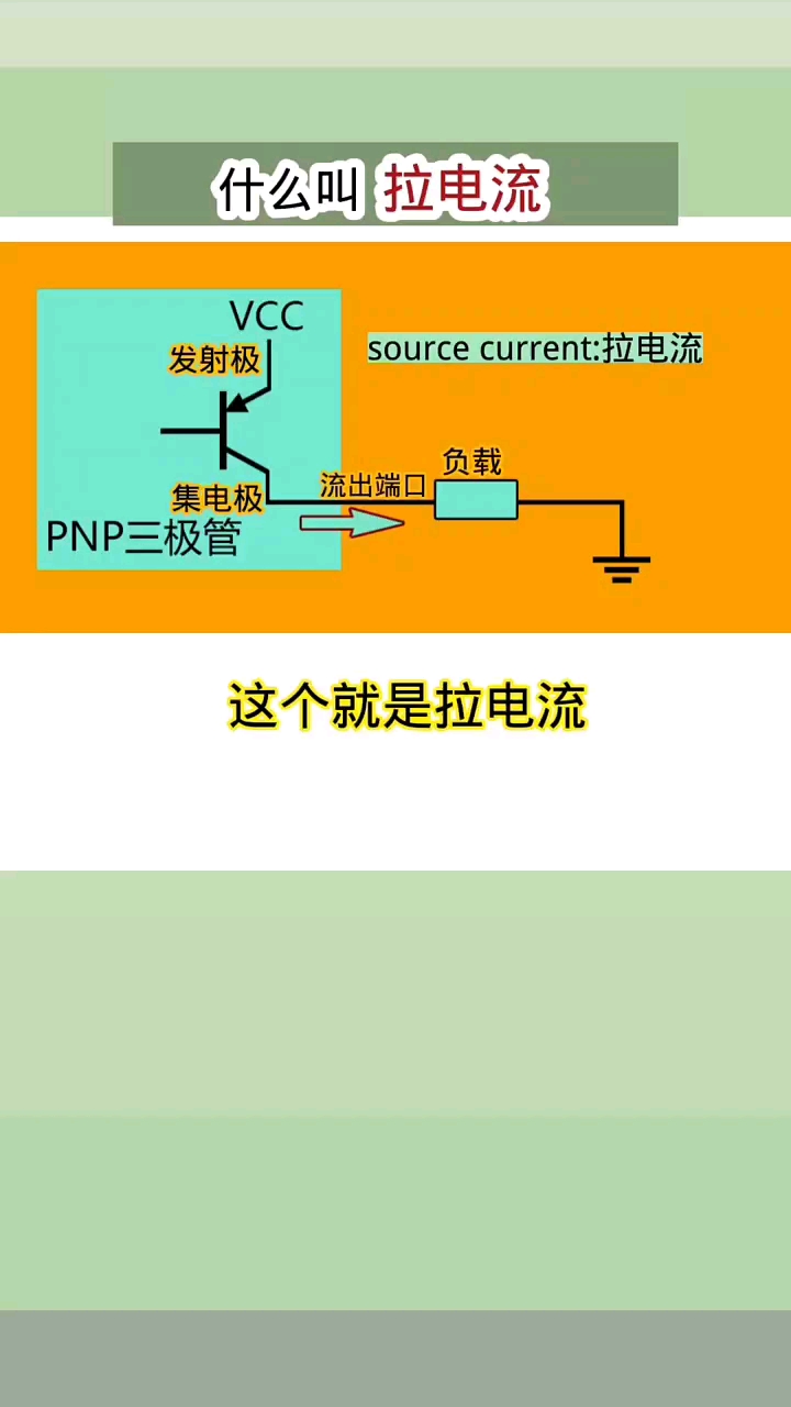 #硬声创作季 什么叫拉电流#工作原理大揭秘 