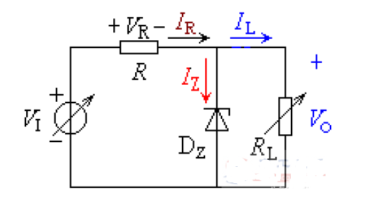 <b class='flag-5'>硅</b><b class='flag-5'>穩壓二極管</b><b class='flag-5'>穩壓</b>電路原理說明