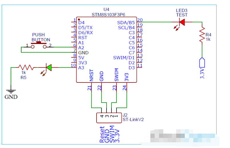 如何在STM8S控制器上执行通用GPIO功能实现LED闪烁