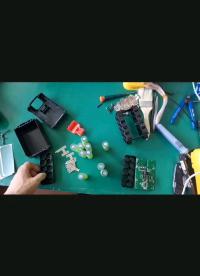 搭配一套十節的半成品鋰電池！組裝焊接#硬聲創作季 