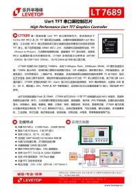 点屏控制芯片内置M4核，有效降低成本